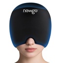 NEWGO Migraine Relief Cap Headaches 아이스 캡 Top Coverage, 핫 및 콜드 치료, 긴장, 스트레스 및 거버를위한 Migraine 두통 구호 캡