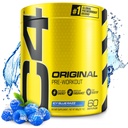 Cellucor C4 Original Pre Workout Powder ICY Blue Razz - 면역 지원을위한 비타민 C - 남성 및 여성을위한 설탕 무료 운동 에너지 - 150mg Caffeine Plus Alanine Plus Creatine - 60 서빙