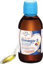 매우 힘 액체 Omega-3 + 비타민 D3의 물고기 기름은 물고기 기름과 Calamarine, 2,130mg DHA 및 EPA, 비타민 D3-6.8 fl oz의 + 1,000 IU의 4,500mg Omega-3 바다 기름을 보충합니다