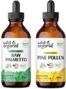 야생 & 유기 톱 팔로토 Tincture 4 fl oz & 소나무 오염 Tincture 4 fl oz
