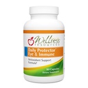 웰빙 자원 매일 보호 눈 & 면역 - Lutein, Lycopene, Zeaxanthin, Cryptoxanthin, Bilberry 및 눈, 면역, 피부 건강 (90 캡슐)