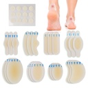 발, 24의 물집 패드 및 12의 여드름 헝겊 조각을 위한 LotFancy 물집 붕대, 8 크기 Hydrocolloid 붕대, 방수 물개 젤 물집 방석 다양성 팩, Heel 물집 예방