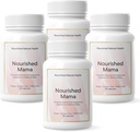 Nourished Mama Prenatal Multi Vitamin - Preconception, Pregnancy, Postpartum 및 Breastfeeding 지원을위한 Vegan Multivitamin - 메틸화 된 Folate 및 높은 복용량 Choline - 360 캡슐