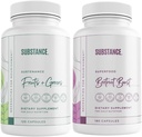 관련 기사 번들: 자연의 지속 매일 과일 & 채소 (120 캡슐) + Beetroot Boost (180 캡슐) - 자연 에너지 부스트 및 전반적인 웰빙 - 미국 제작, Vegan-Friendly