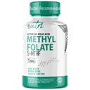 Nutri 5-MTHF L Methylfolate 1MG - 4 달 공급, 120 Vegan 정제 - 메틸을 입힌 Folate 보충교재 - Cognitive 기능, 심장 건강, Prenatal 지원 - 3rd 당 시험되는 - NSF에 의하여 증명되는 시설