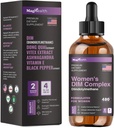 DIM 보충 | Ashwagandha, Dong Quai, Vitex Extracts, 200mg Diindolylmethane - 호르몬 균형, Menopause Supplements - PMS 및 산화 방지제 지원 - 여성 및 남성 | 60 일 공급