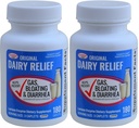 Lactase 효소 360 캡슐 일반적인 Lactaid 본래 힘
