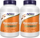 지금 음식 보충교재, Glucomannan (Amorphophallus konjac) 575 mg의 지원 Regularity*, 건강한 무게 관리*, 180의 Veg 캡슐 (2의 포장)