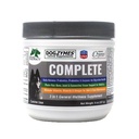 Dogzymes Complete - Probiotics, prebiotics, Glucosamine, Chondroitin, MSM 및 Hyaluronic 산, 완전한 피부 및 외투 배려 (8 Ounce)