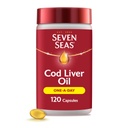Seven Seas Pure Cod Liver 오일 120 캡슐