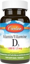 칼슨 비타민 D3 1000 IU, 100 Softgels
