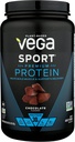 Vega 스포츠 프리미엄 단백질 분말, 초콜릿, 채식, 30g 식물 기반 단백질, 5g BCAA, 낮은 캐비티, 설탕 없음, 케토, 낙농 무료, 글루텐 무료 & 비 GMO, 여성용 완두 단백질, 29.5 Oz