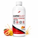 Bricker Labs CARNIBLAST 액체 L 카르니틴 3000mg - Carnipure® 에너지, 체력 및 운동 회복을위한 스포츠 영양 보충 - 복숭아 망고 맛, 16 Fl Oz, Vegan, 글루텐 - 무료, 비 GMO