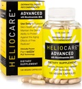 He-lioc-a-re Adv-ANC-ed Niacin B3 보충교재: 서빙 당 Fernblock PLE 추출물 240mg - 지원 피부 세포 건강 W/Antioxidant 부유한 비타민 B3 Niacin 500 mg - 120 Vegan 캡슐