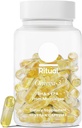 Ritual Omega 3 - Vegan - 2 : 1 비율, Bioavailable, Brain 및 Heart Health Support, Minimal Burp-Back, Sustainably Sourced Microalgae, 30 Day Supply의 과학 백업 복용량