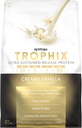 Syntrax 영양 Trophix, Ultra Sustained-Release Protein Powder Blend, 크림 바닐라 5 파운드, Real Vanilla Ben Specks