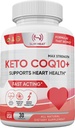 CoQ10 200mg - 여자와 남자를 위한 빠른 흡수 공식 - 건강한 심장을 지원합니다 - 모든 자연적인 Coenzyme Q10 보충교재 - 미국에서 만드는 비 GMO - 30 일 공급