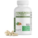Bronson Fenugreek씨 분말 캡슐 여분 힘, Trigonella Foenum-Graecum, 비 GMO, Soy 자유로운, 채식주의자, 150의 캡슐