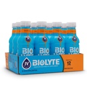 BIOLYTE Electrolyte 음료 - 의사 공식화된 하이드로션 음료, HSA & FSA Electrolytes 물, Chemotherapy는 여자 & 남자, Rehydration IV 액체를 위해 가지고 있어야 합니다 - 열대, 16 Fl Oz (12 팩)