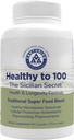 100, Sicilian 비밀 지중해 다이어트, Superfood, 건강한 라이프 스타일을 지원 (Reveratrol, Rosemary, 포도 씨앗 추출물, Bergamot 추출물 포함) 부스트 Immunity, 90 캡슐, 30 서빙