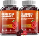 Ceylon Cinnamon을 가진 Berberine 보충교재 - 남자 & 여자를 위한 설탕 자유로운 유기 Berberine 1500mg Gummies - 면역력과 에너지를 위한 지원