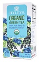 Hyleys Organic Green Tea Acai Berry와 Blueberry 맛 - 25 티백 - (6 팩 - 150 티백 합계)