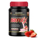 ALLMAX 영양 ISOFLEX 호이 단백질 Isolate, Strawberry - 2 lb - 스코프 당 단백질의 27 그램 - Zero Fat & Sugar - 99 % Lactose 무료 - 글루텐 무료 및 소이 무료 - 약 30 인분