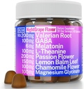 SHIZAM Valerian Root Chamomile Gummies, 아이 & 성인, 캡슐 Tincture Extract Drops Pills Chewables Tea Liquid Alt, Supplement, Valarian Roots Organic Sleep 500mg 허브에 대한 Calm & Stress에 대한 보조
