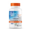 의사 BEST Vegan Glucosamine Chondroitin MSM, 건강한 머리, 피부, 못, & 합동 지원, 비 GMO, 글루텐 자유로운, 콩 자유로운, Vegan 120 Veggie 캡슐