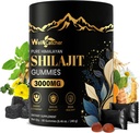 남자 여자를 위한 Shilajit Gummies: Ashwagandha 85+ 추적 무기물 & Fulvic 산을 가진 순수한 Himalayan 유기 Shilajit는 에너지 두뇌 면제 지원을 위해 개인적으로 포장했습니다 설탕 40 봉사