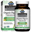 Papain, Bromelain 및 Nutrient 흡수 및 소화 지원, 열대 과일 풍미, 규정식 보충교재, 증명된 Vegan, 90 Chewables를 가진 생활 소화 효소의 정원