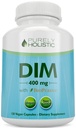 DIM 보충 400mg 플러스 Bioperine - 150 Vegan 캡슐 - 5 개월 공급 - 여성 및 남성 호르몬 균형 - 고강도 Diindolylmethane