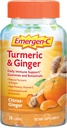 Emergen-C Citrus-Ginger Gummies, Turmeric 및 Ginger, Immune 지원 높은 Potency 비타민 C를 가진 자연적인 풍미, 학교 Essentials에 뒤 - 36 조사