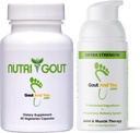 NutriGout Uric 산 보충교재와 여분 힘 합동 불편 안전 Topical 크림