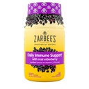 Zarbee의 Elderberry Gummies 매일 면역 지원 보충 비타민 A C D E & 아연, 블랙 엘더베리 추출물, 천연 베리 맛, 채식주의, 젤라틴 - 무료, 60 카운트