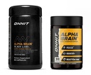 ONNIT 프리미엄 알파 두뇌 번들 - Nootropic 두뇌 보충 (90 Ct) + 블랙 라벨 Citicoline 정신 속도, 관심 및인지 지원 보충 (80 Ct) - 초점, 집중 및 기억을 촉진