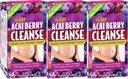 Applied Nutrition 14-Day Acai Berry Cleanse - 56 정제, 3 팩 - 무게 - Losss Support Flush + Milk Thistle - 84 총 서빙
