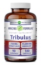 Amazing Formulas Tribulus 750 Mg Extract 20 : 1 보충 | 15000 Mg Equivalent | 180 캡슐 | Non-GMO | 글루텐 프리 | 미국에서 만든