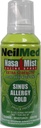 NeilMed Extra Strength NasaMist Saline Nasal Spray Drug Free Nasal Decongestant 4.2 fl oz, (팩 2)