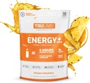 TRULABS 내구시간, 에너지 + 초점, 분말 음료 혼합, 오렌지 파인애플 (10ct)