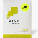 패치 Remedy 해피 패치 | 5-HTP, L-Theanine, Rhodiola, Inositol, B6, 비타민 D3 | 30 패치