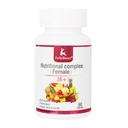 여자를 위한 1개의 매일 Multivitamin - 비타민 A, C, D, E 및 B 복합체, 아연 & Immunity를 위한 비타민, 에너지, 머리, 피부 & 못 - 60의 정제를 가진 완전한 Multimineral & Multivitamin