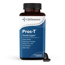 Pros-T - 전립선 지원 보충교재 - 톱 Palmetto, Phytosterol, 아연, Nettle, 비타민 D-3 & B6 - 건강한 전립선 기능 및 정상적인 우린 교류를 승진시킵니다 - Tissue Integrity를 개량하십시오 - 60 Softgels