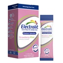 Electrolit Electrolytes Powder Packets, Strawberry Kiwi 8 Pack, 탈수 및 탈수, 포스트 운동 맛 수화 음료 혼합, 글루텐 무료 물 증강 인자 스틱에 대한 분말 수화 패킷