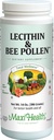 Maxi Health Lecithin & Bee Pollen - 두뇌, 에너지 및 소화 지원 - 14 Oz Powder - Kosher