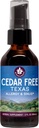 WishGarden 허브 Cedar-Free Texas Allergy & Sinus - 성인을위한 식물 기반 초본 알레르기 완화, Soothe Cedar Fever Symptoms, Zone 5 알레르기 공식, Texas Cedar Fever Allergy Relief Drops, 2oz