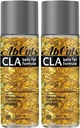 CLA Belly Fat Formula - 120 Easy-to-Swallow Softgels - 오메가 3 생선 오일, Flaxseed 오일 및 비타민 E - Antioxidant 공급 및 건강한 신체 구성을 증가시키는 데 도움이됩니다 (팩 2)