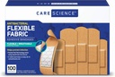 관리 과학 직물 접착제 붕대, 100 ct 분류 크기 | 가동 가능한 + Breathable 보호 도움은 첫번째 원조와 부상 배려를 위한 감염을 막습니다