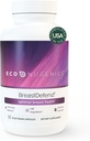 EcoNugenics BreastDefend DIM 보충 여성, 에스트로겐 호르몬 균형, 면역 지원에 대 한 최적의 Breast 건강 지원 – Turmeric Curcumin, Reishi & 터키 꼬리 버섯 – 120 캡슐